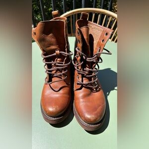 Frye classic lace up ankle boot